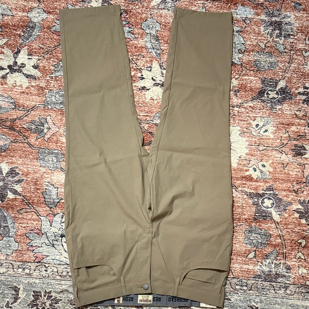 RedHead Men's Chinos shoftshell- Brown 36x30 - Picture 2 of 6
